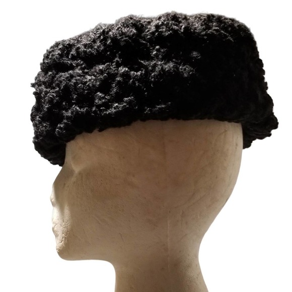 Beautiful Black Ladies Persian Lamb Custom Made Hat. - Picture 3 of 6